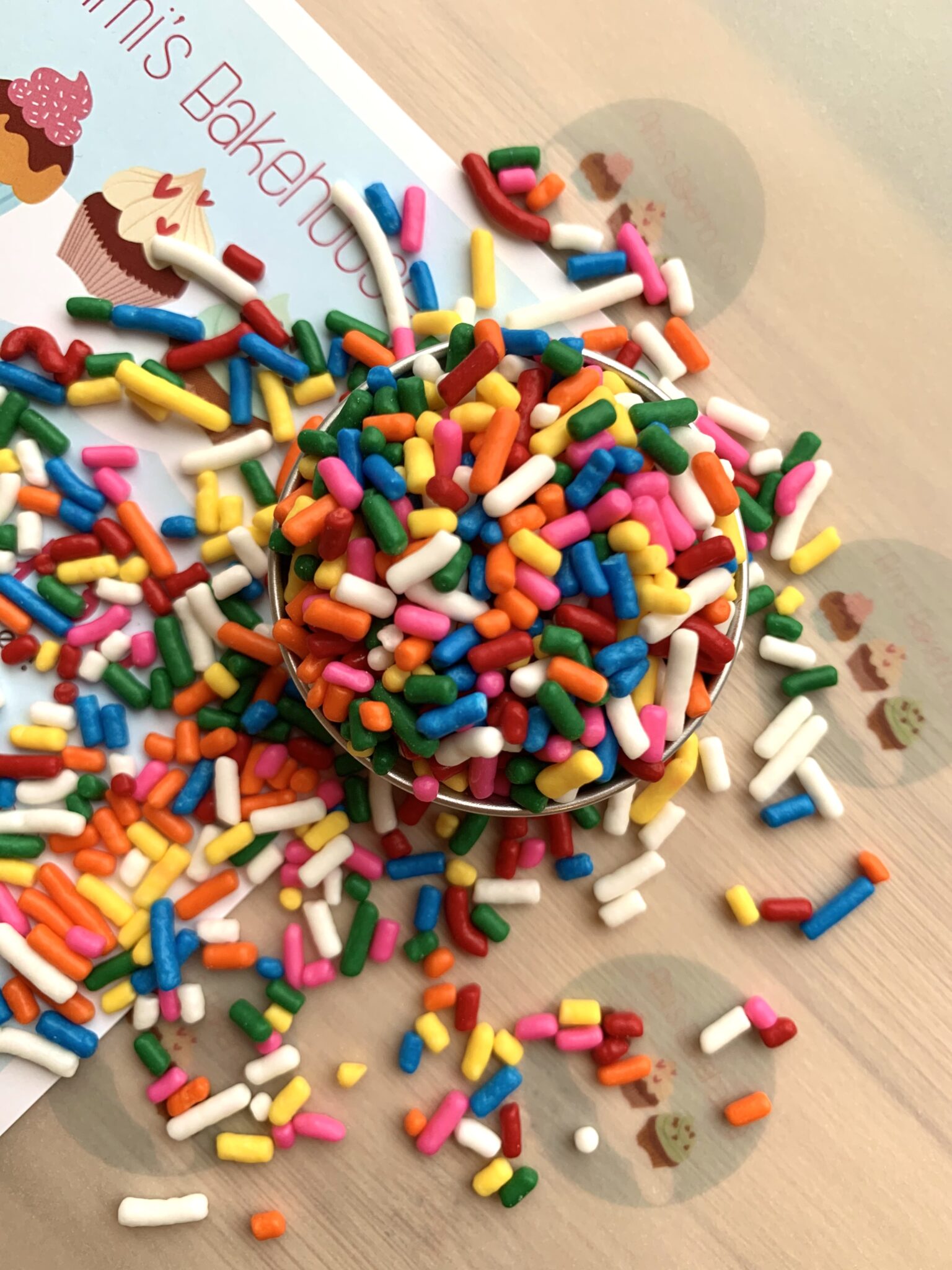 Rainbow Jimmies 40g Ami's Bakehouse